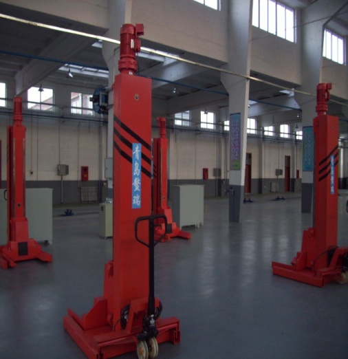 Wired electromechanical mobile vehicle lift QJJ20-4C